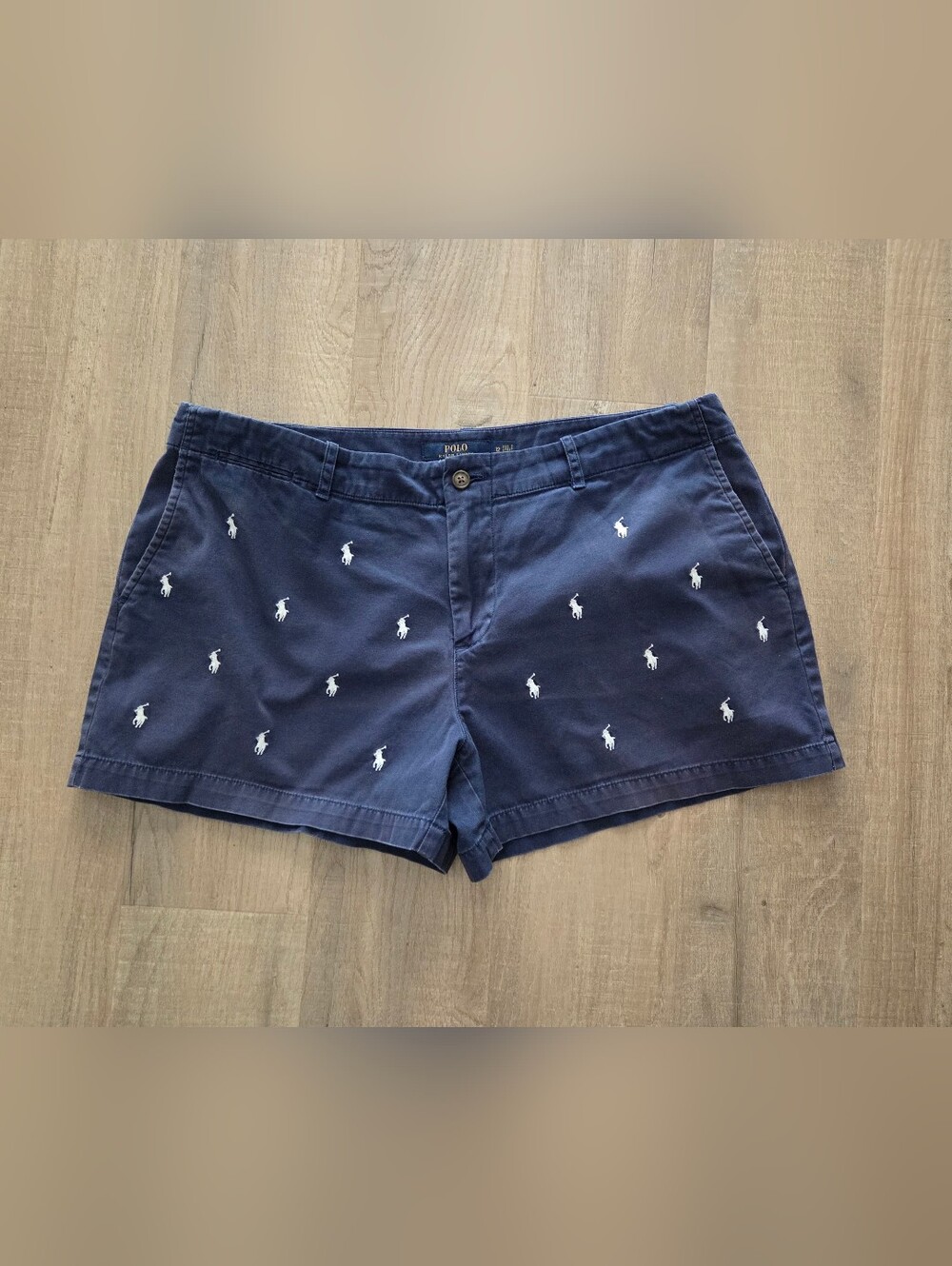 Polo Ralph Lauren Shorts Size 12 Embroidered Logo (C19)